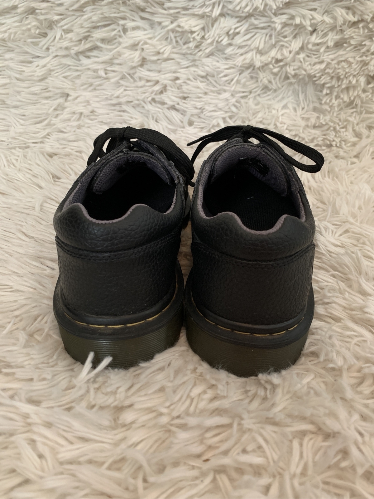 Dr Martens Marchant Split Toe Black Pebbled Leath… - image 5