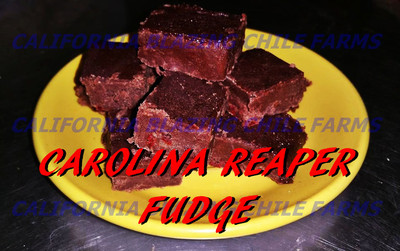 Carolina Reaper Fudge! World's Hottest Fudge.Absolutely delicious and inferno!