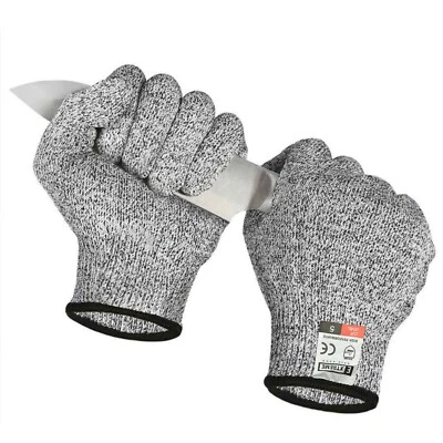 Level 5 ANTI CUT Protection SAFETY GLOVES Resistant Hand Protection Gloves Food