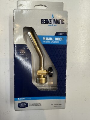 Bernzomatic manual torch