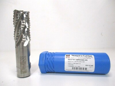 Niagara (N71366) 1-1/8 x 2 x 1 x 4-1/2 6F HSCO Coarse Pitch Square End Mill