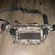 Hunting Fanny Pack Waist Bag Adjustable Heavy Duty Digital Camo Green Tactical