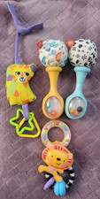 Fisher Price Baby Rattles And Roll W/Extra Baby Toys