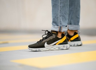 react element 55 grey yellow