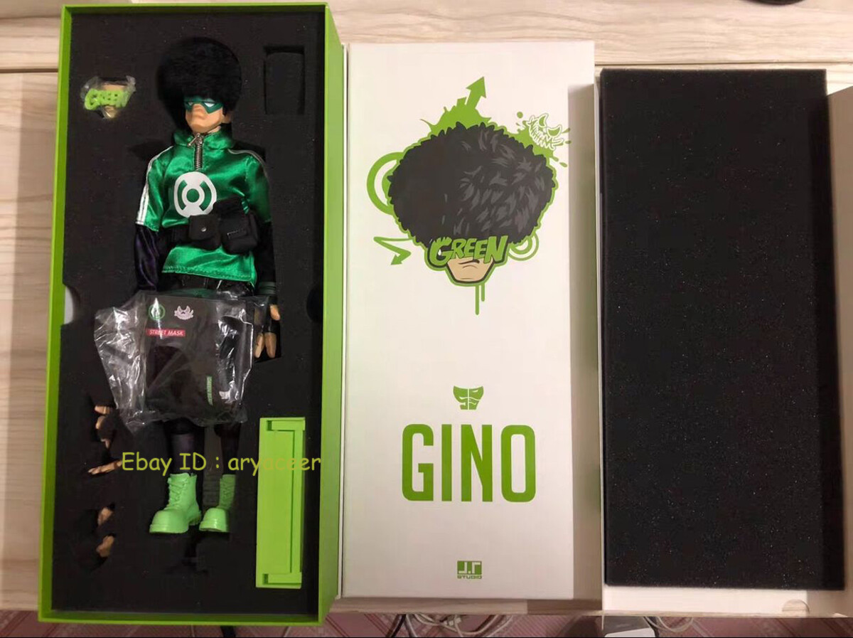 JT STUDIO Street Mask Series 1/6 GINO Limited Action Figure Model