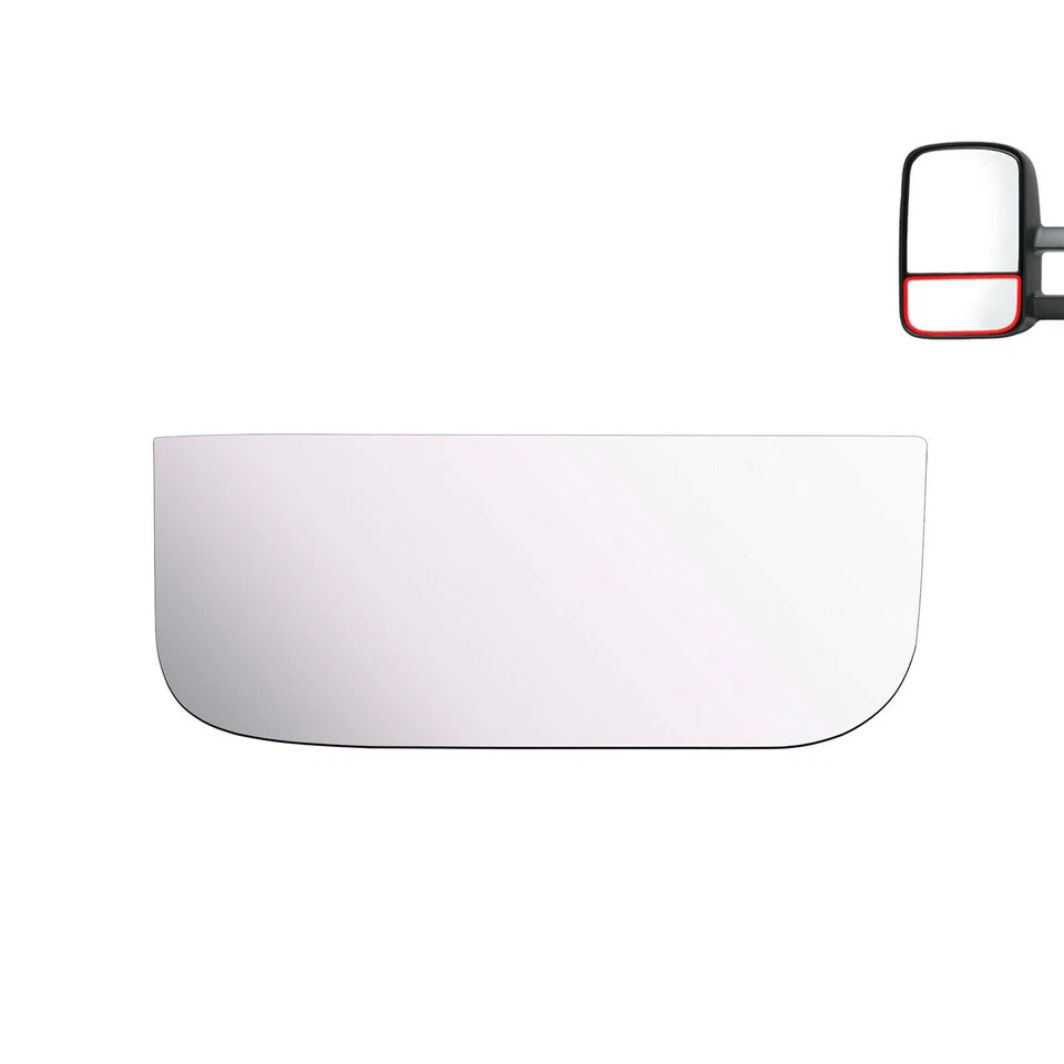 Espejo inferior vidrio remolque ajuste Sierra/Silverado 1500 2500 3500 lado del conductor convexo+LH Foto 3 de 4