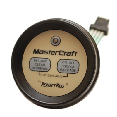 MasterCraft Boat Cruise System 502229 | Black Perfect pass Gauge Only