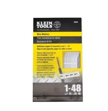 Klein Tools Wire Marker Book 1-48 NEW 56250