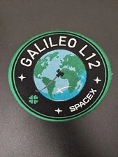 SpaceX Galileo L12 Employee Mission Patch