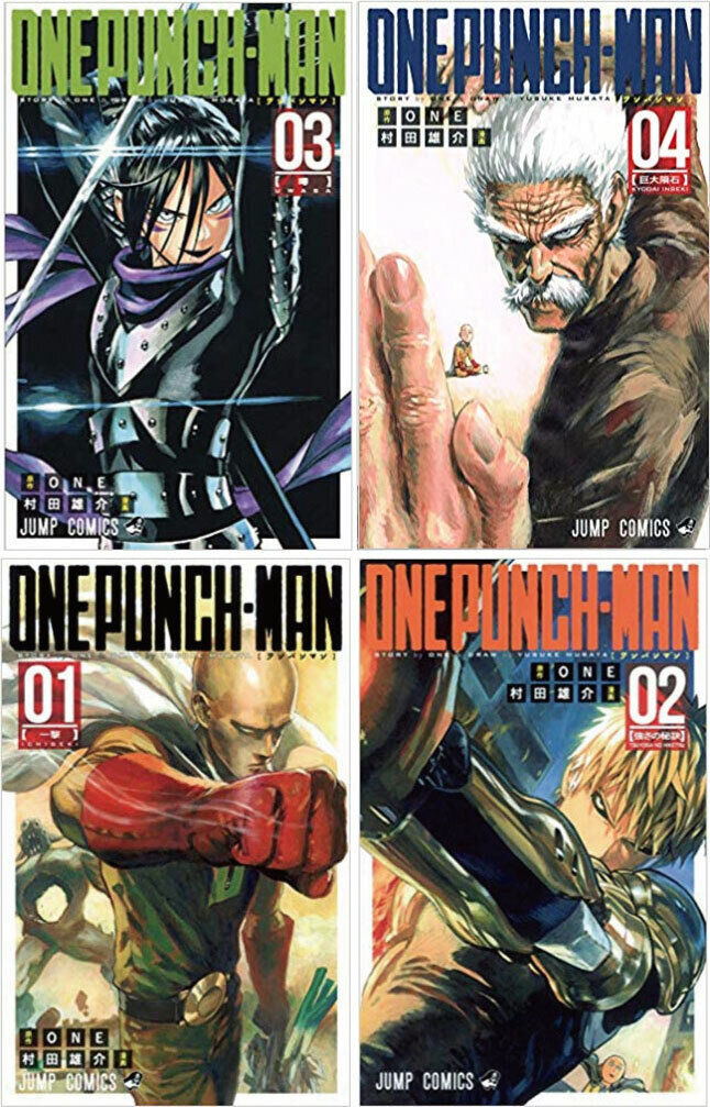 New One Punch Man Vol.23-24 2 Set Japanese Manga Yusuke Murata