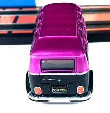 Ho Slot Car Camper, Nostalgic 21 Window, Complete Ready To Run Slot car, Perfect