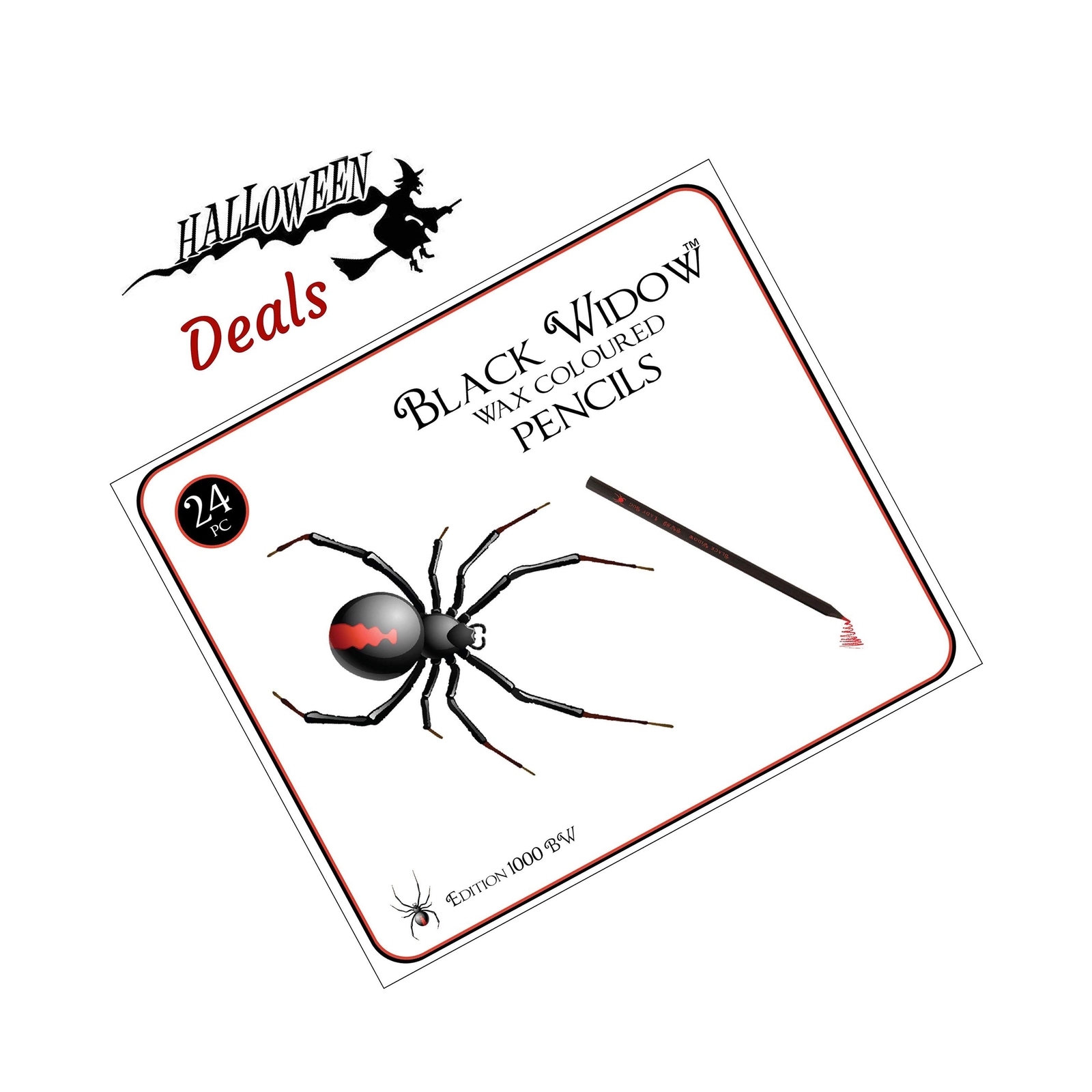 Black Widow Colored Pencils for Adults, the Best Color Pencil Set for