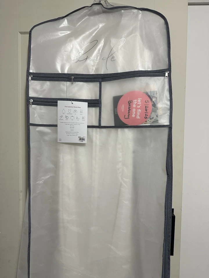 Vestido David’s Bridal Studio Sin Tirantes, Elegante, Sencillo, Elegante, Blanco Suave 20W Foto 3 de 4