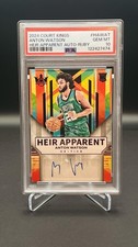 2024-25 Panini Court Kings Anton Watson #HAWAT Ruby Auto /99 PSA 10- POP 1 !!