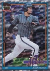 JUAN SOTO TOPPS 1991 35TH ANNIVERSARY RETRO CRACKLE FOIL METS #T91-82 2026 26 S1