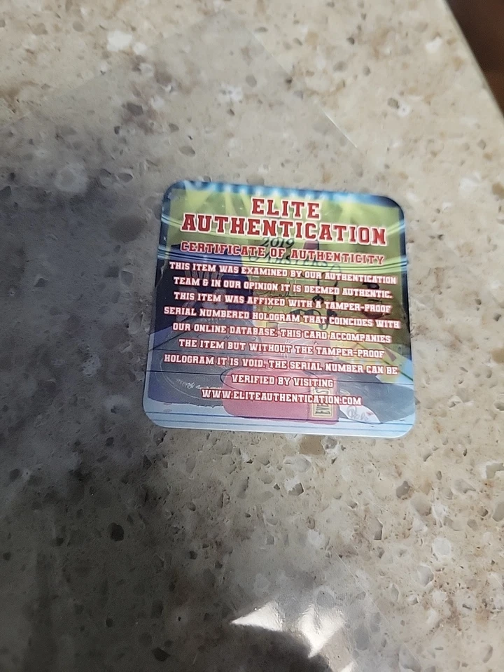 FOTO FIRMADA POR CHRIS VENTA 8,5 X 11 CON CERTIFICADO DE AUTENTICIDAD BOSTON RED SOX, WHITE SOX CON CERTIFICADO DE AUTENTICIDAD Foto 3 de 3