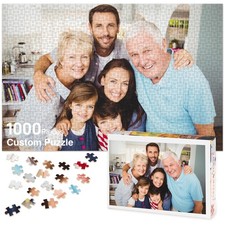 Custom Photo Puzzle Personalized Jigsaw Puzzle with Your Own Image 1000 Pieces 