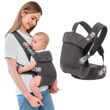 Baby Carrier, Ergonomic Baby Carrier Newborn to Baby Wraps Carrier Infant Fro...