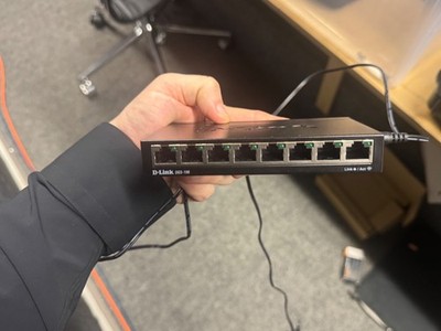D-link DGS-108 8-Port Gigabit Ethernet-Schalter