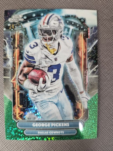 2025 Topps Cosmic Chrome Extraterrestrial George Pickens Green Space Dust /75