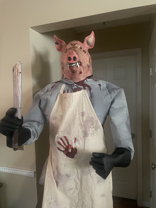 Spirit Halloween The Butcher Retired (2020) Halloween Animatronic W/box
