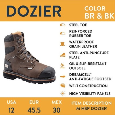 ?Herman Survivors Professional Dozier Waterproof 8\