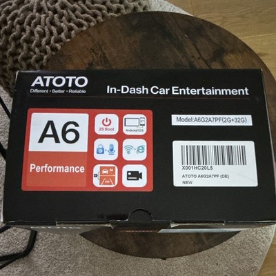 AToto A6 Autoradio CarPlay/Android Auto
