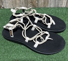 TEVA Sesame/Birch Voya Infinity Bungee Sandals 1019622 NWOB Women  s Size 7 NEW