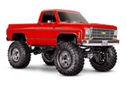 Traxxs #92056-4 TRX-4 Chevrolet K10 High Trail-Not included Battery-Red color