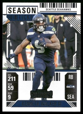 Kenneth Walker III - 2024 Panini Contenders Football #89