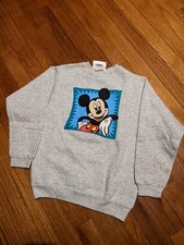 Vintage 90s Mickey  Co Youth Mickey Mouse Sweatshirt sz M