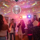 Yescom 12" Disco Ball with Motor and Lights 6RPM Rotator & 2PCS RGB Spotlights — photo 3