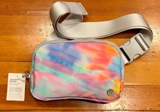 NWT Lululemon Everywhere Belt Bag 1L Prism Wash Multicolor Vapor Tie Dye~Rainbow