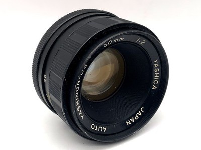 Yashica 50mm 1:2 Objektiv Auto Yashinon DS Festbrennweite (M42)