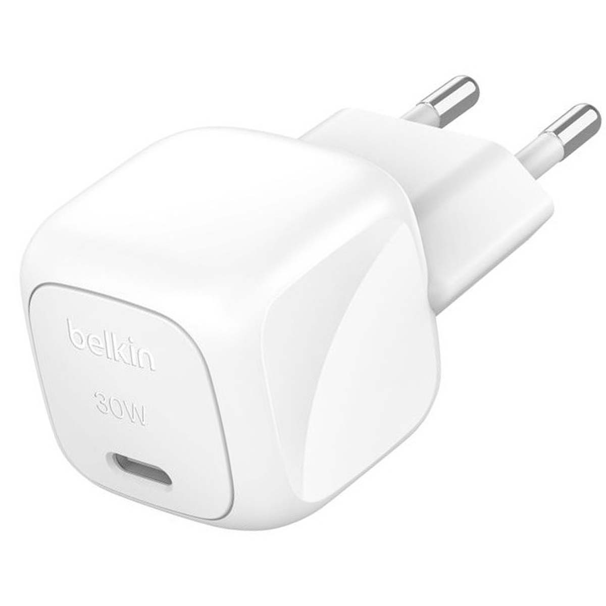 Chargeur mural USB-C 30W Belkin alimentation rapide PPS pour smartphone