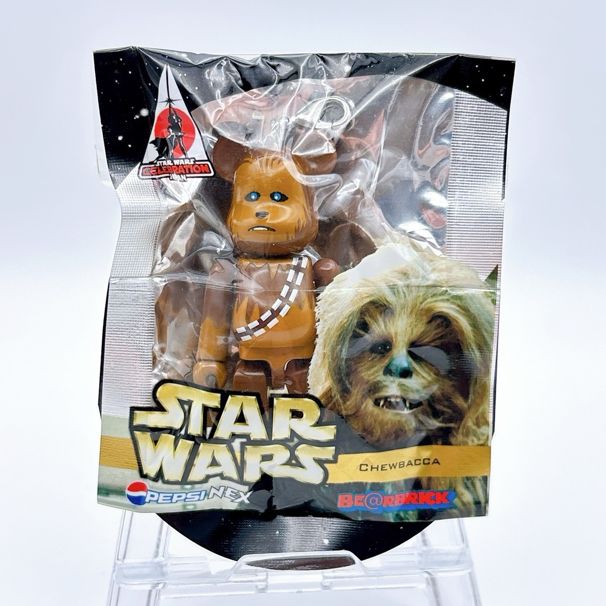 STARWARS x Bearbrick BE@RBRICK Figure Strap Chewbacca PEPSI NEX 