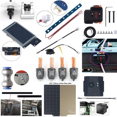 Für Flashforge Adventurer 5M Pro 3D Drucker Filter Kamera Kabel Düse LED Licht