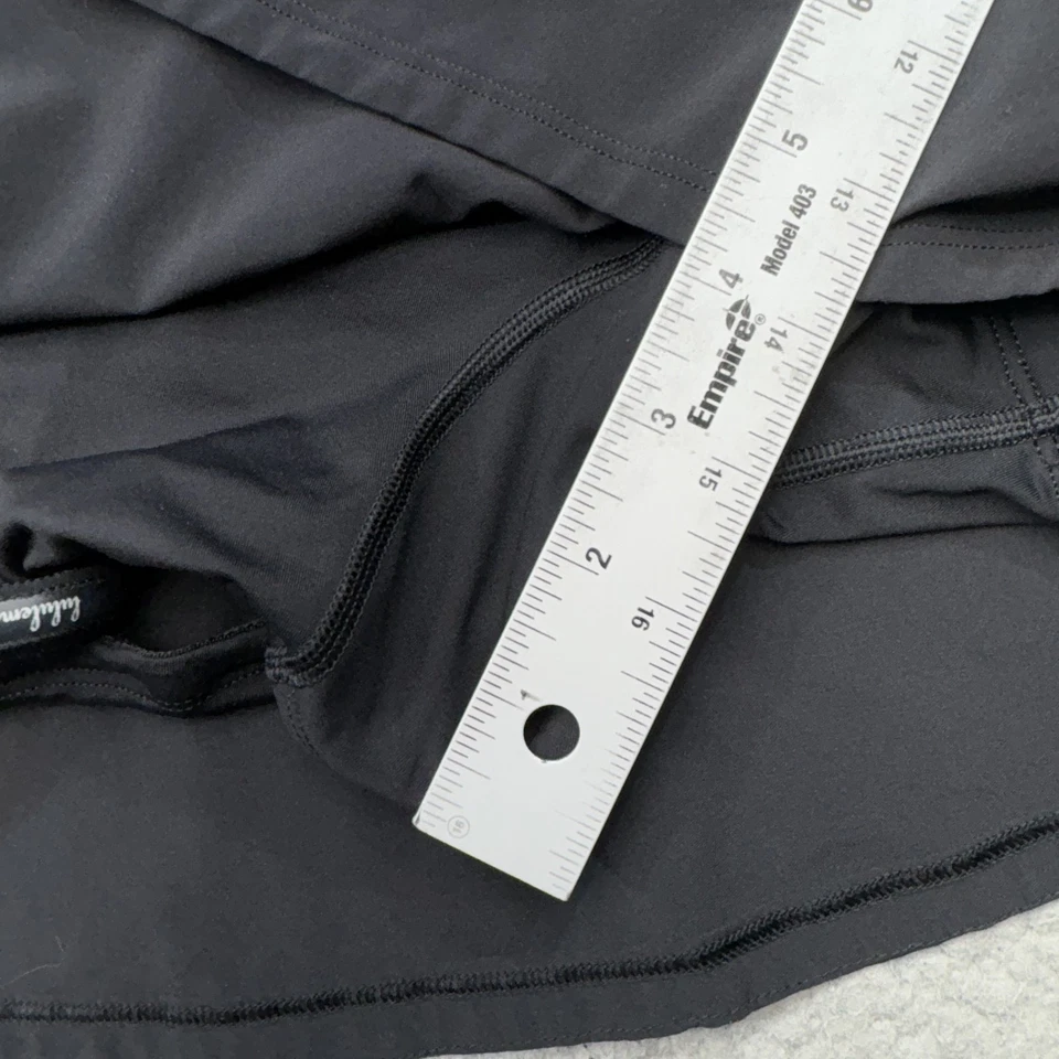 Falda Lululemon para mujer 6 negra pliegues laterales de juego Skort ropa deportiva golf tenis Foto 3 de 4