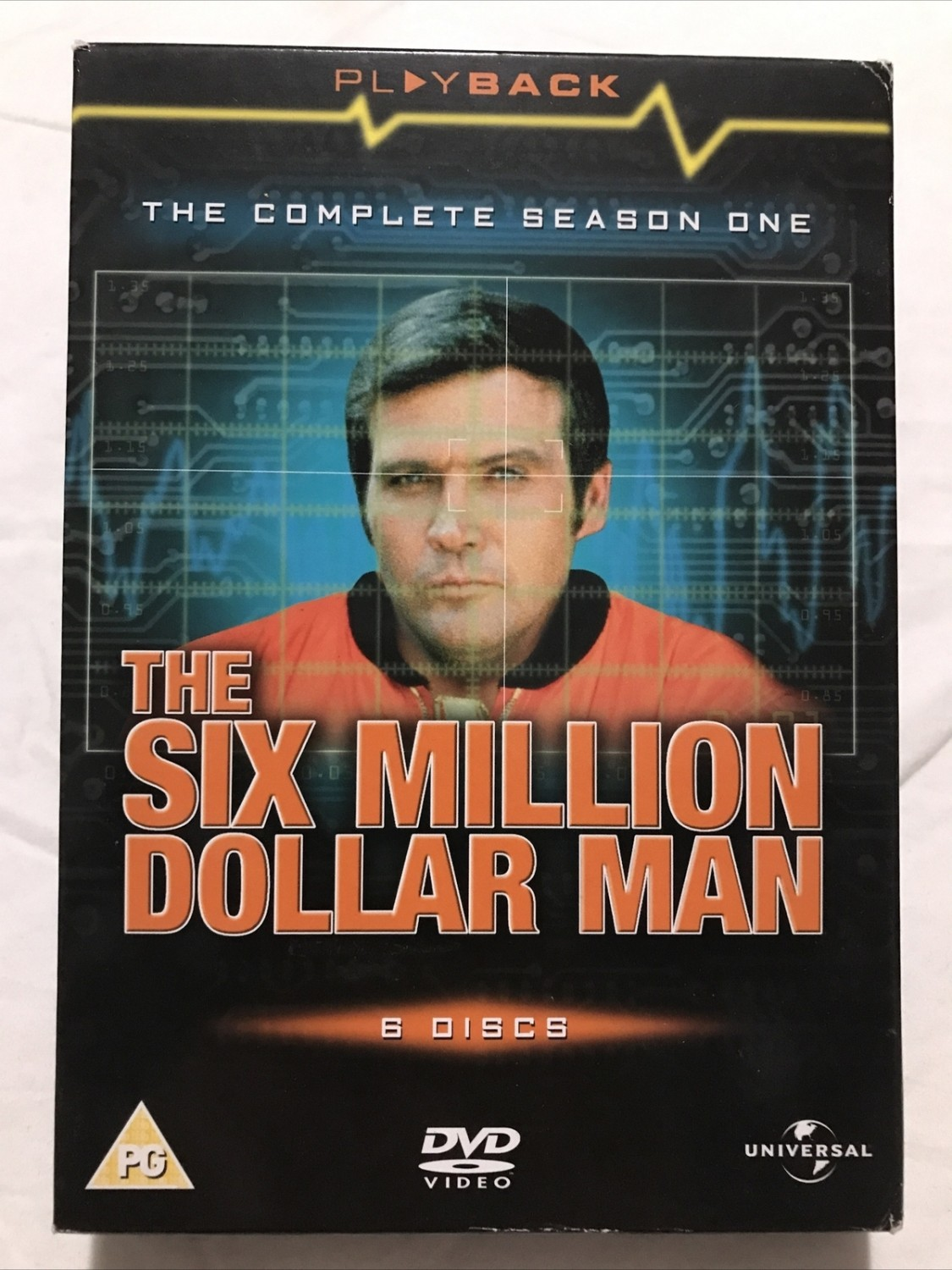 The Six Million Dollar Man Series 1 DVD FREE SHIPPING