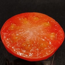 Food sample: sliced    tomato