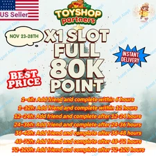 Toyshop Partners EVENT  FULL CARRY 80K POINTS MONOPOLY PARTNER GO ⭐