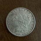 Morgan 1889 Silver Dollar $1 Circulated US Coin 0.9 Fineness Uncertified