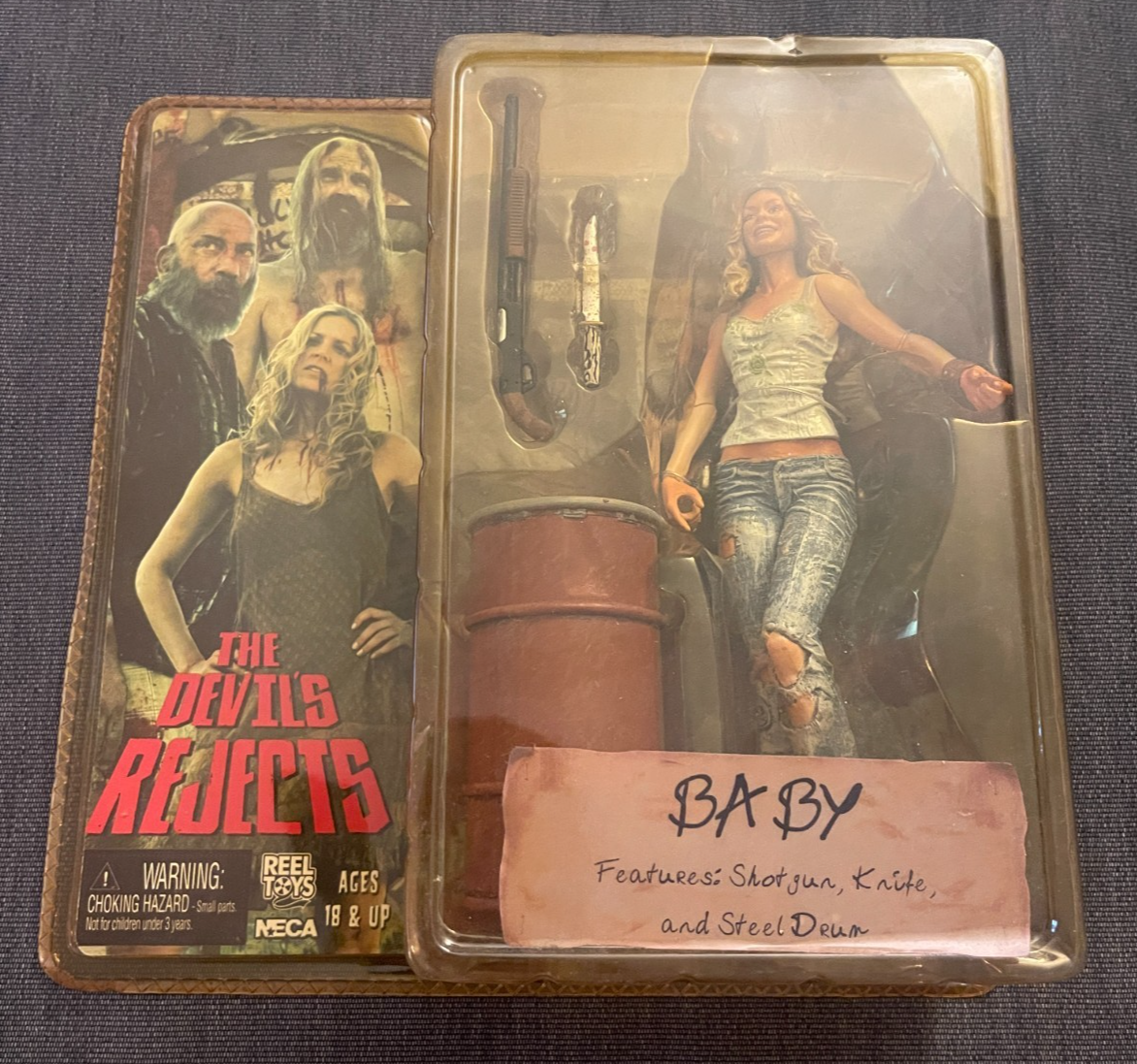 The Devil's Rejects フィギュア 3体セット The Devil's Rejects NECA Figure Lot Spaulding Tiny Otis Baby Rob