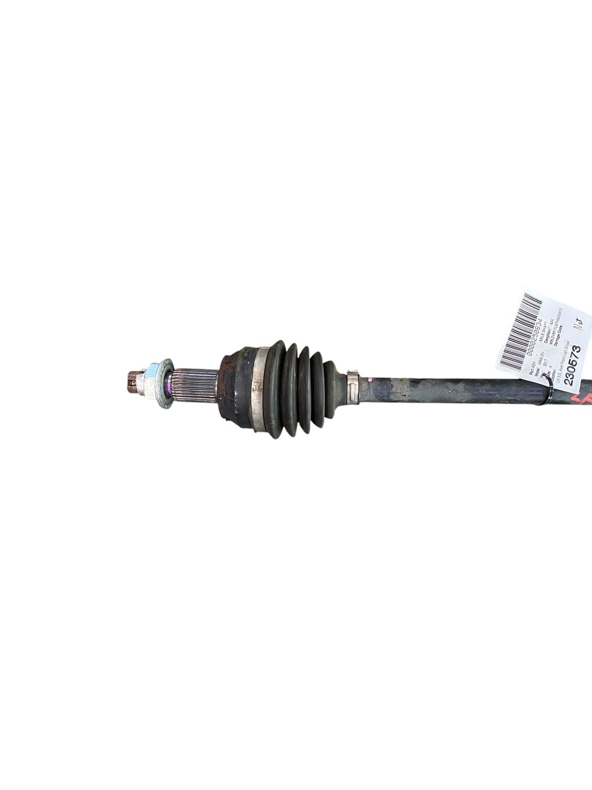 2017-2024 MASERATI LEVANTE M161 3.0L Awd Front Left Side Cv Half Axle Shaft *82k