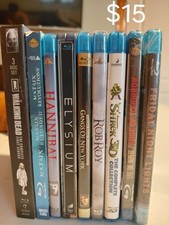  15 EACH Classic Blu Ray Movies Brand New And Used But In Great Condition