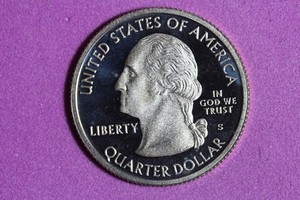 2009 S PROOF PUERTO RICO WASHINGTON QUARTER #K61138