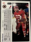 Robert Reichel Calgary Flames autographed hockey card (1991-92 Upper Deck #223) — photo 2