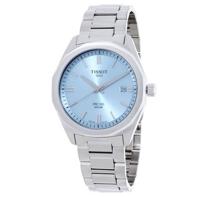 Tissot PRC 100 Solar Quartz Blue Dial Men's Watch T151.422.11.351.00
