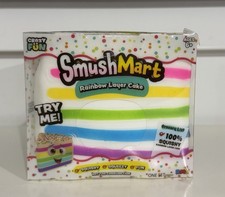 VIRAL Squishy Rainbow Layer Cake JUMBO SQUISHY 5 Smush Mart RMS USA Crazy Fun