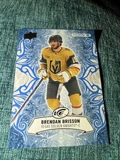 2024-25 Upper Deck Ice #148 - Brendan Brisson - Rookie Card -Vegas Golden Knight